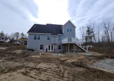 Excavation for landscaping and walkway project by Modena NH - excavation brookline nh