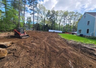 Excavation process for landscaping project - excavation hudson nh