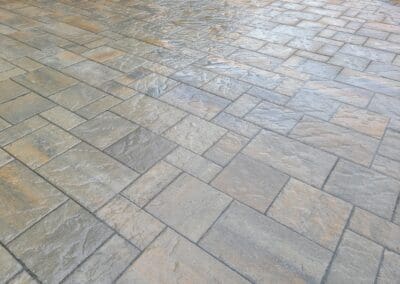 Concrete patio flooring by Modena NH - landscape design near me