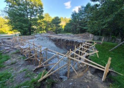 Installation of in-ground swimming pool - inground pool companies near me