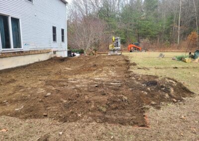 Excavation process for landscaping project - excavation merrimack nh