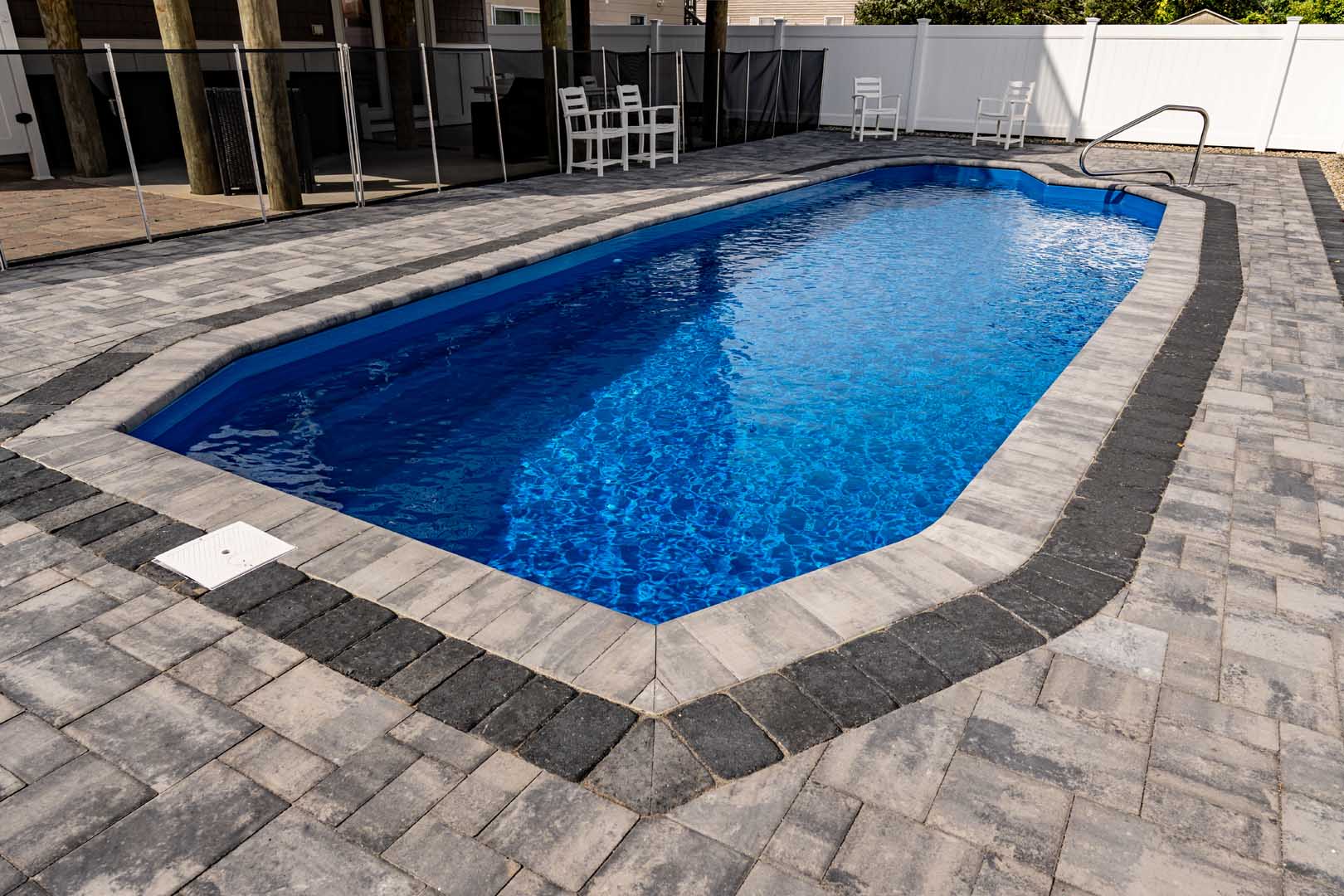Azores Ocean Blue Swimming Pool by Modena NH - inground pool companies near me