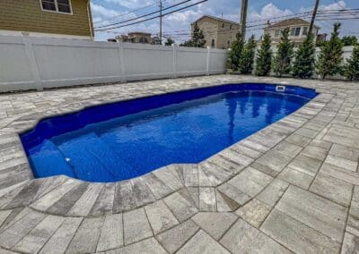 Bahamas Ocean Blue Swimming Pool by Modena NH - fiberglass fiberglass pools amherst nh
