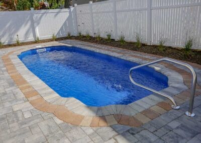 Bahamas Ocean Blue Swimming Pool by Modena NH - fiberglass pools hampstead nh
