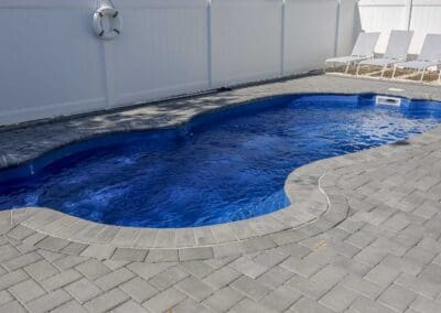 Cancun Ocean Blue Swimming Pool by Modena NH - fiberglass pools bedford nh