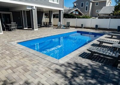 Empire Ocean Blue Swimming Pool by Modena NH - fiberglass pools bedford nh