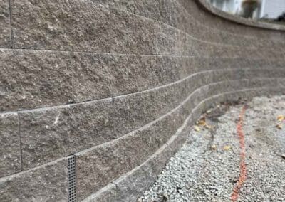 Masonry wall in construction - hardscapes merrimack nh